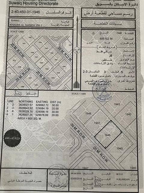 Residential Land For Sale in Suwaiq, Al Batinah Residential Land For Sale in Suwaiq, Al Batinah