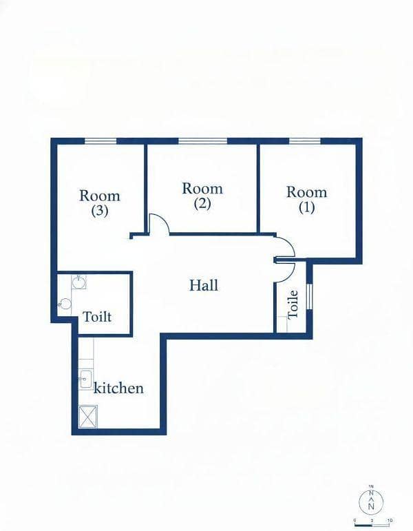 شقة من 3 غرف نوم للإيجار في صحار، الباطنة شقة من 3 غرف نوم للإيجار في صحار، الباطنة