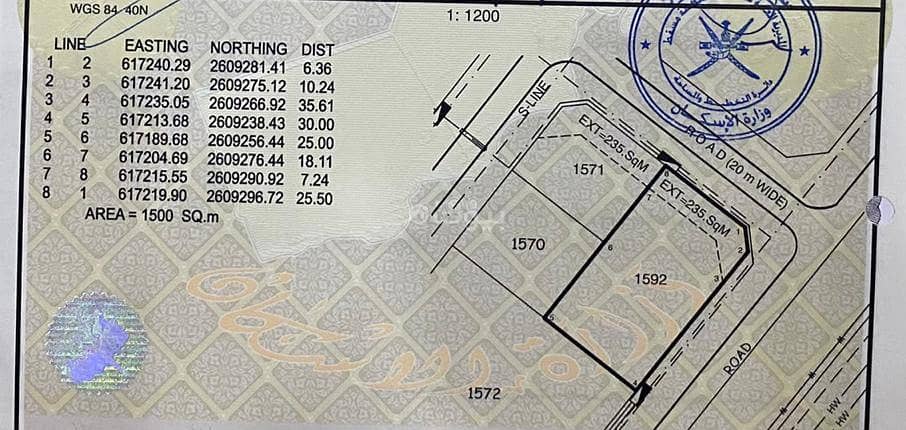 أرض سكنية للبيع في الخوض، مسقط أرض سكنية للبيع في الخوض، مسقط