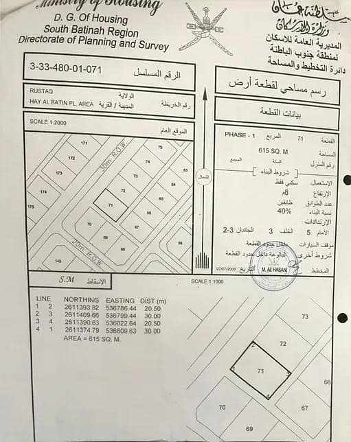 Residential Land For Sale in Al Rustaq, Al Batinah Residential Land For Sale in Al Rustaq, Al Batinah