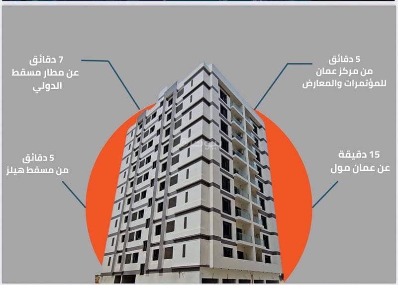 2 Bedrooms Apartment For Sale in Ghala, Muscat 2 Bedrooms Apartment For Sale in Ghala, Muscat