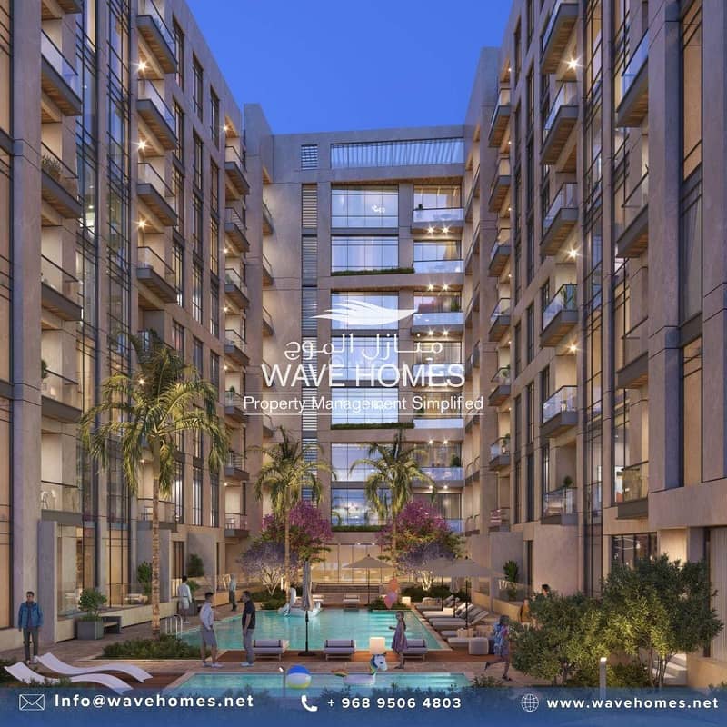 Studio Apartment For Sale in Muscat Hills, Muscat Studio Apartment For Sale in Muscat Hills, Muscat