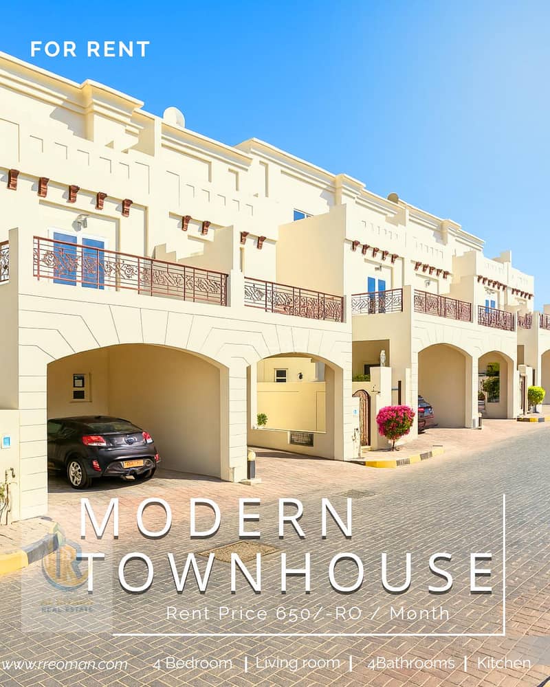 4 Bedrooms Villa For Rent in Qurum, Muscat 4 Bedrooms Villa For Rent in Qurum, Muscat