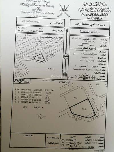 ارض سكنية  للبيع في العامرات، مسقط - أرض سكنية للبيع في العمارات، مسقط
