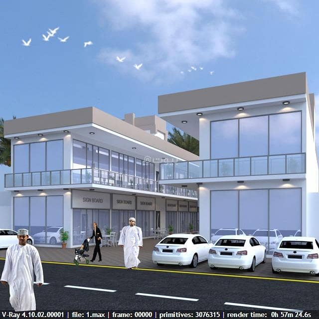 مساحة تجارية للإيجار في الغلا، مسقط مساحة تجارية للإيجار في الغلا، مسقط