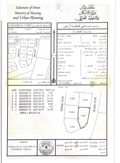 ارض سكنية  للبيع في بركاء، الباطنة - شقة استوديو للبيع في بركاء، الباطنة