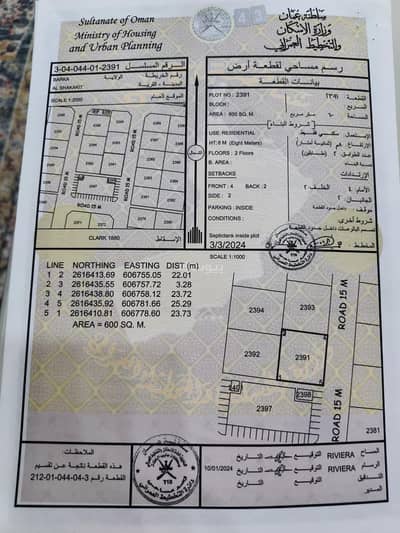 ارض سكنية  للبيع في بركاء، الباطنة - أرض سكنية للبيع في بركاء، الباطنة