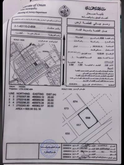 Residential Land for Sale in Sohar, Al Batinah - Residential Land For Sale in Sohar, Al Batinah