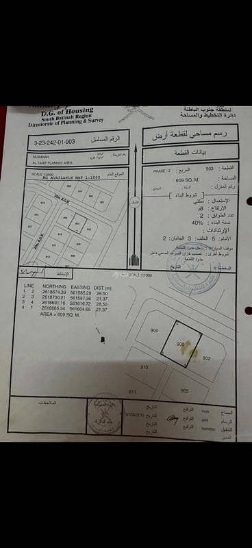 ارض سكنية  للبيع في المصنعة، الباطنة - أرض سكنية للبيع في المسنع، الباطنة