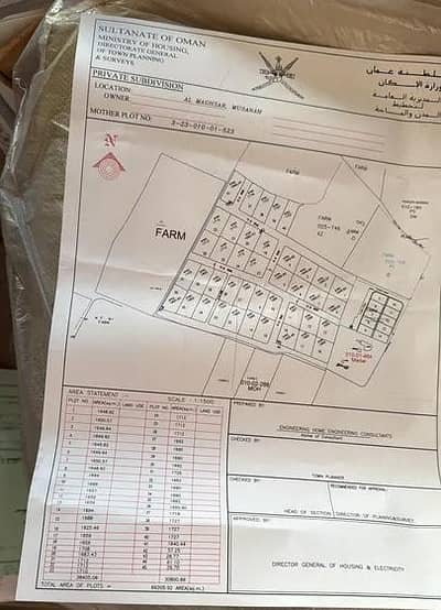 ارض سكنية  للبيع في المصنعة، الباطنة - أرض سكنية للبيع في المسنى، الباطنة