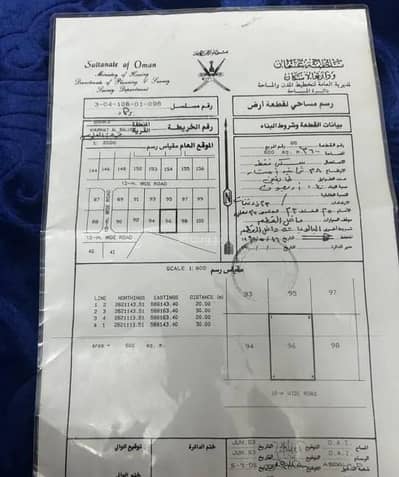 Residential Land for Sale in Barka, Al Batinah - Residential Land For Sale Barka, Al Batinah