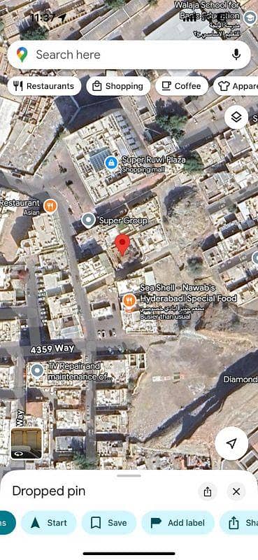 فلیٹ 3 غرف نوم للايجار في روي، مسقط - شقة مكونة من 3 غرف نوم للإيجار في روي، مسقط