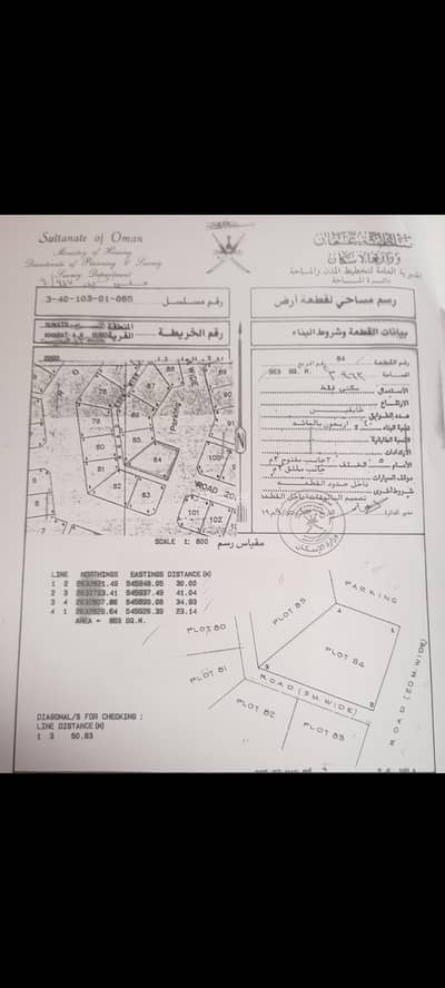 Residential Land for Sale in Suwaiq, Al Batinah - Residential Land For Sale in Suwaiq, Al Batinah