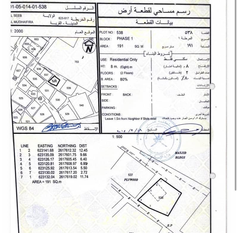 مبنى تجاري للبيع في السيب، مسقط مبنى تجاري للبيع في السيب، مسقط