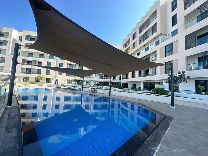 شقة بثلاث غرف نوم للايجار في ذا وايف (الموج)، مسقط شقة بثلاث غرف نوم للايجار في ذا وايف (الموج)، مسقط