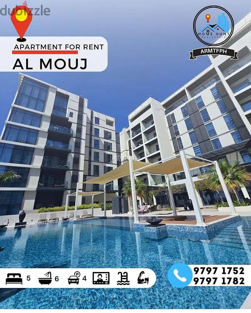 5 Bedroom Apartment For Rent in The Wave (Almouj), Muscat 5 Bedroom Apartment For Rent in The Wave (Almouj), Muscat