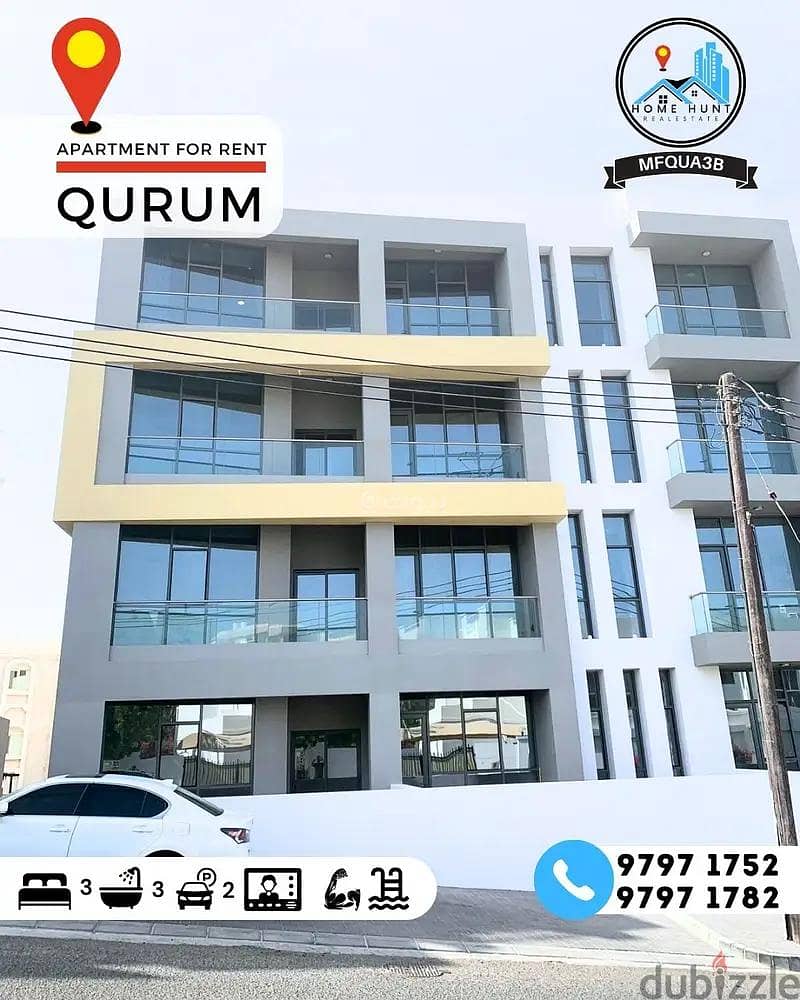 3 Bedroom Apartment For Rent in Qurum, Muscat 3 Bedroom Apartment For Rent in Qurum, Muscat