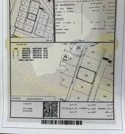 ارض سكنية  للبيع في وادي المعاول، الباطنة - أرض سكنية للبيع في الباطنة، وادي المعاول