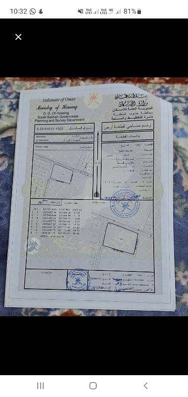 ارض سكنية  للبيع في المصنعة، الباطنة - أرض سكنية للبيع في الم વિશنّة، الباطنة