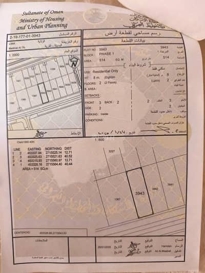 Residential Land for Sale in Liwa, Al Batinah - Residential Land For Sale in Liwa, Al Batinah