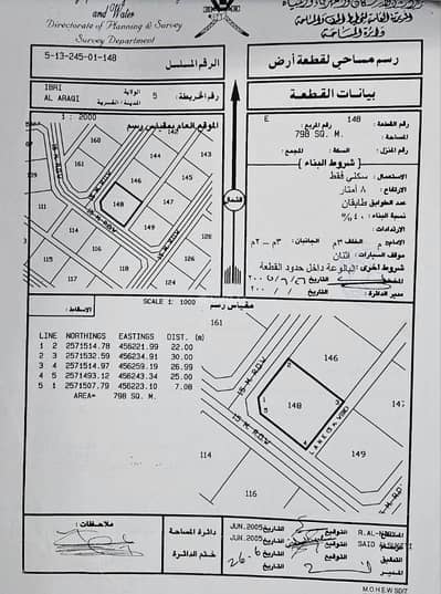 Residential Land for Sale in Ibri, Al Dhahirah - Residential Land For Sale in Ibri, Al Dhahirah