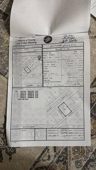 ارض سكنية  للبيع في ازكي، الداخلية - أرض سكنية للبيع في إزكي، الداخلية