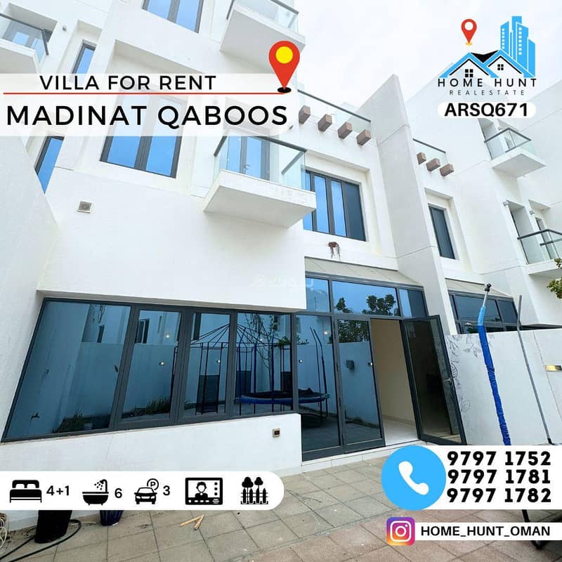 5 Bedrooms Villa For Rent in Madinat As Sultan Qaboos, Muscat