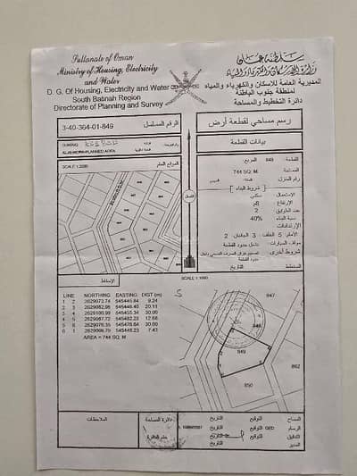 Residential Land for Sale in Suwaiq, Al Batinah - Residential Land For Sale in Suwaiq, Al Batinah