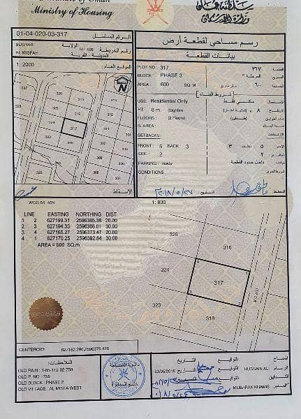 Residential Land For Sale in Misfah, Muscat
