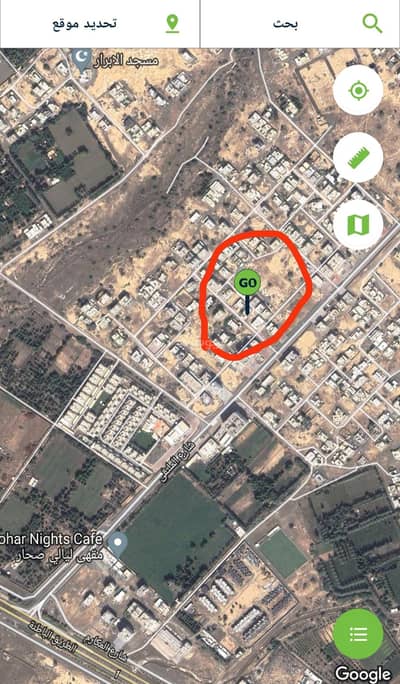 ارض سكنية  للبيع في صحار، الباطنة - أرض للبيع صحار، الباطنة