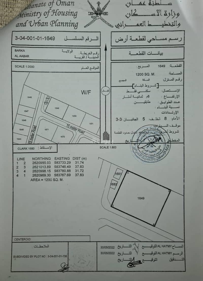 أرض سكنية للبيع في بركاء، الباطنة أرض سكنية للبيع في بركاء، الباطنة